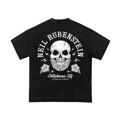 Neil Rubenstein Jimbo Electric Skull Black Tee